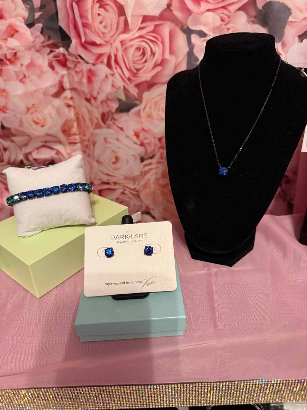 Park Lane VERY Rare North Pole Impression Bracelet, Necklace, and Earring Set